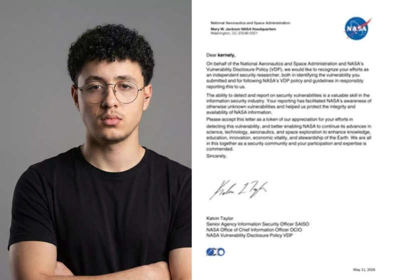 Nasa agradece a jovem brasileiro que descobriu falha na segurança na agência espacial