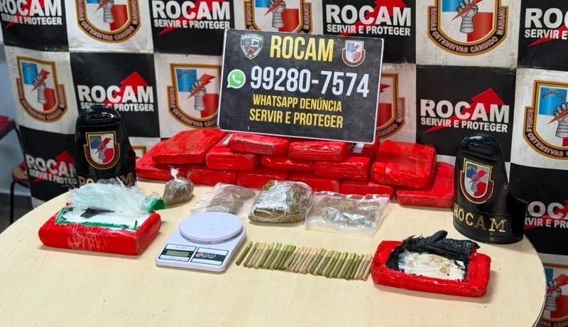 Mais de 15 kg de drogas são apreendidos em imóvel abandonado no Educandos