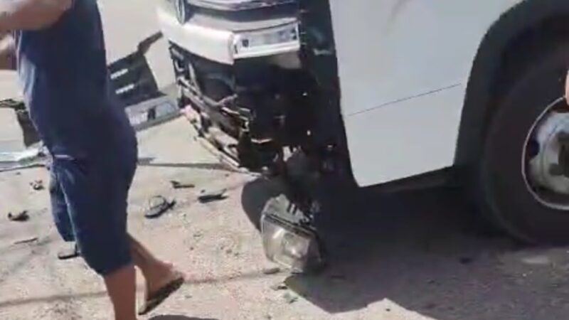 Motociclista morre após ser atropelado por carreta na zona Norte de Manaus