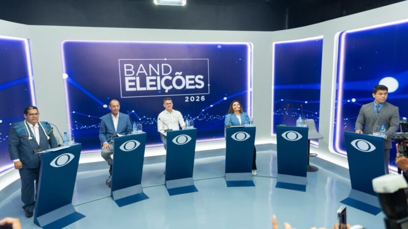 Eleições 2026: candidatos ao Governo do Amazonas participam do primeiro debate